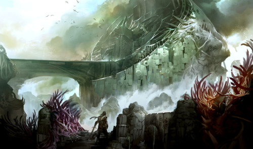 kekai-k:  Some more environment concepts for Guild Wars 2 