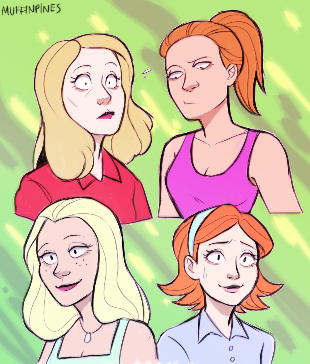 muffinpines:Rick and morty get all my attention so I thought I’d draw some of the