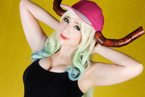 cosplaybeautys:  Lucoa Cosplay (Miss Kobayashi dragon’s maid) by Kitty Honey