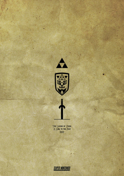 theomeganerd:  The Legend of Zelda ~ Posters by newrobotz  