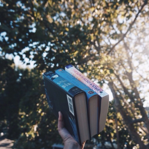 bookishpages:day one of #augustofpages is August tbr! I don’t set tbrs but here are some books