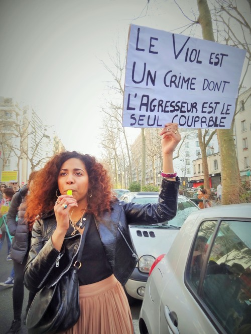 mutant-supremacy:almahgeistphotography:French Womanist (Afrofeministe) Procession on the 8th March d