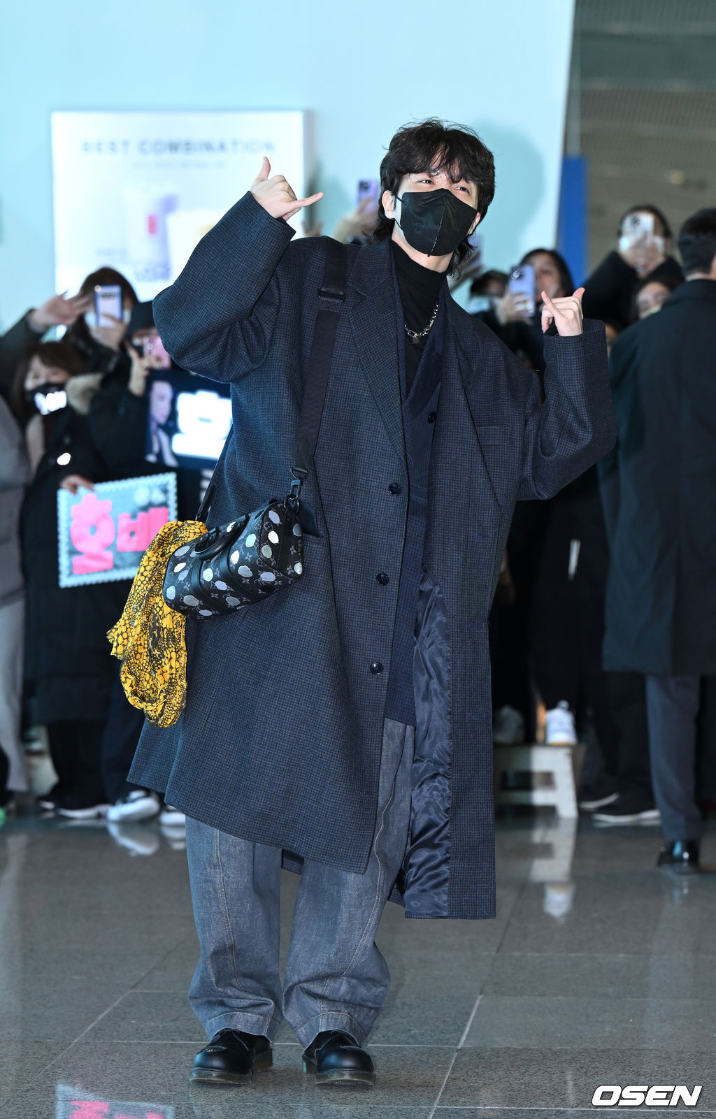 BTS J-Hope Airport Fashion - Black Magnet for Sale by imgoodimdone