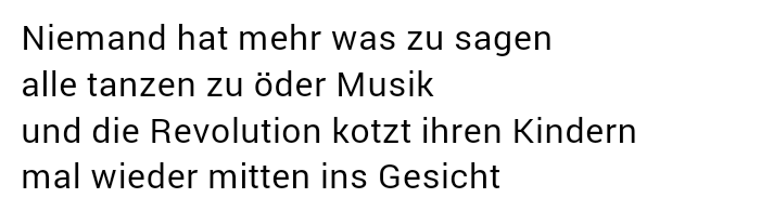 truemmergemuet:  Zwei Tage: Ohne Schnupftabak