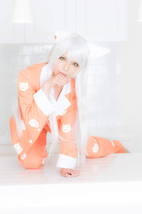 cosplaygirl:  羽川翼・障り猫（化物語）＠ゆう | knoblog