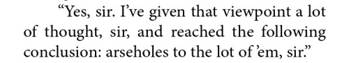 kienu:—Commander Samuel Vimes, AMCW.