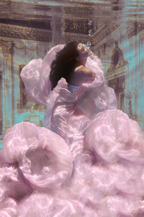 gallianoesque:Valentina Lobeira in Drowning Princess photographed by Jvdas Berra. Styled by Kristabe