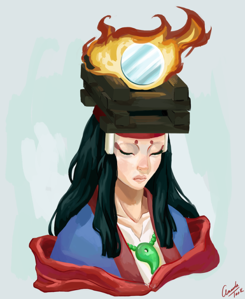 I finally finished Okami and Queen Himiko was one of my favorites [x]