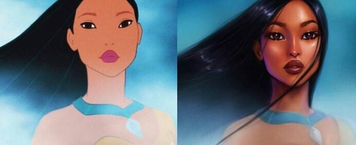golden-melanin:  Look at these incredible reinterpretations and color studies of