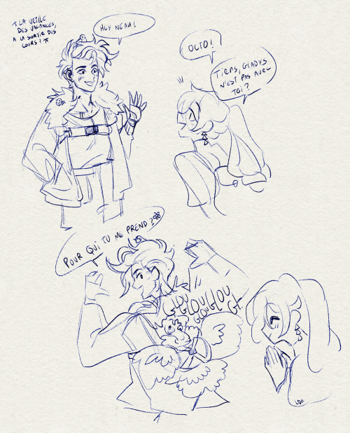 I’m kinda into roleplay with my little witch and her family at the moment soo some doodles yeah