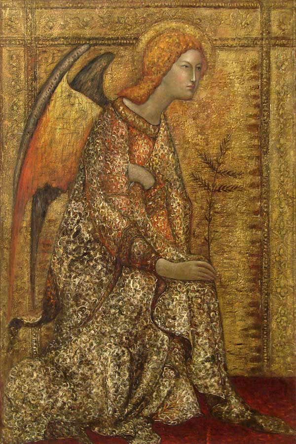 Simone Martini.Â The Angel of the Annunciation.Â 1333.