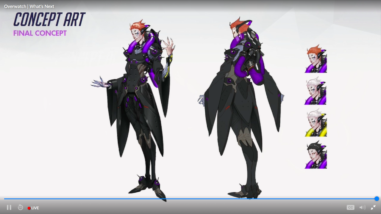 jinyouo: Concept art of Moira and her skins. Don’t know why but all the female