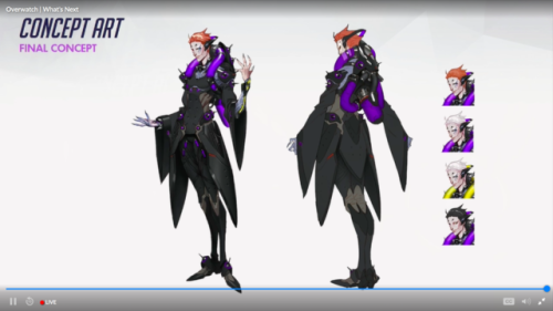 jinyouo: Concept art of Moira and her skins. porn pictures