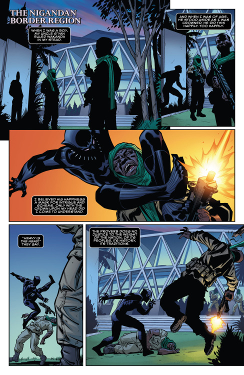 comixology: THE MAJESTY OF KINGS LIES IN THEIR MYSTIQUE, NOT IN THEIR MIGHT Black Panther #2 by Ta-N