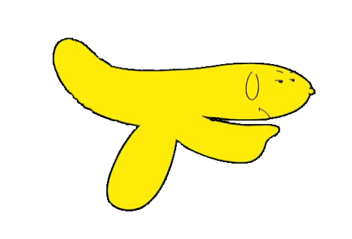 the-meadowlark:  here’s a transparent Hand Banana for you.  So this is apparently the spirit animal of my Fuckslave. It fits her, since just by looking at them, you wouldn’t know they’re insane rapists.