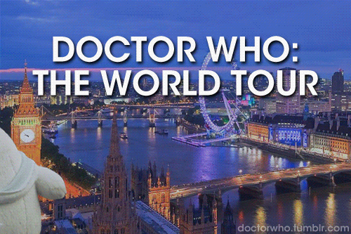 doctorwho:  ANNOUNCING. DOCTOR WHO: THE WORLD TOUR  BBC AMERICA and the BBC Worldwide announced today that for the first time ever, the iconic sci-fi series, Doctor Who, will launch a global world tour to introduce Peter Capaldi as the new Doctor.