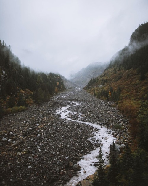 johncwingfield:Moody days near Mt Rainier.. (at Washington)