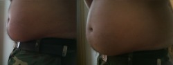 Look at my belly before and after getting