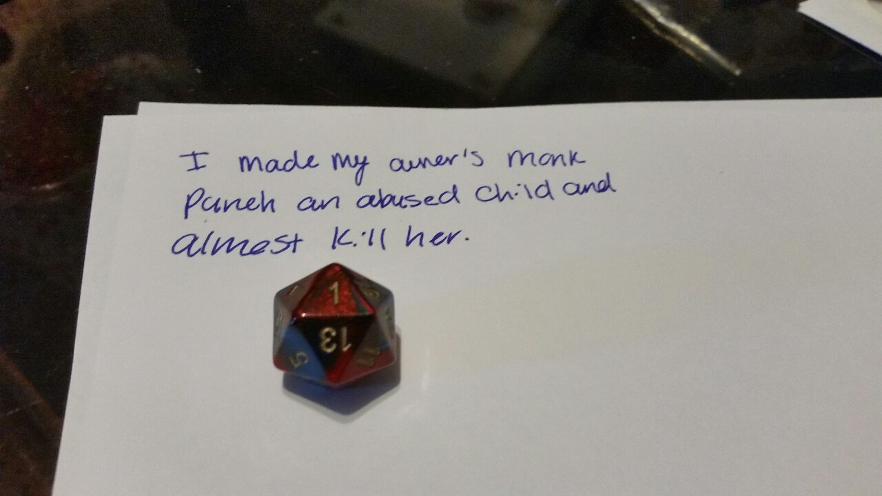 Dice Shaming