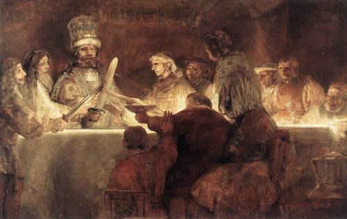 Rembrandt - The Conspiration of the Bataves - 1662