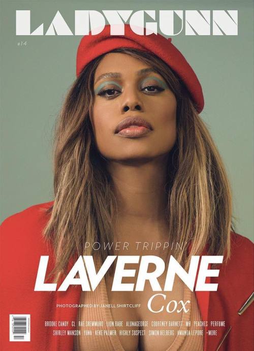 celebsofcolor:Laverne Cox for LADYGUNN