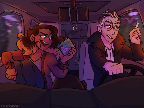 Decided To Redraw My First Mockery Manor Illustration, So Heres Both The New One And The Original! (Plus