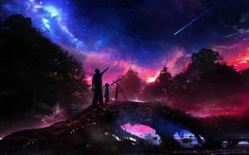 lunadarkbloom: Dying Star by t1na on Deviantart &lt;3This is my desktop picture, it’s GORG