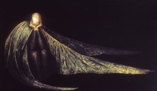 the-procession-moves-on:Pensive Woman - Leonor Fini (1954)