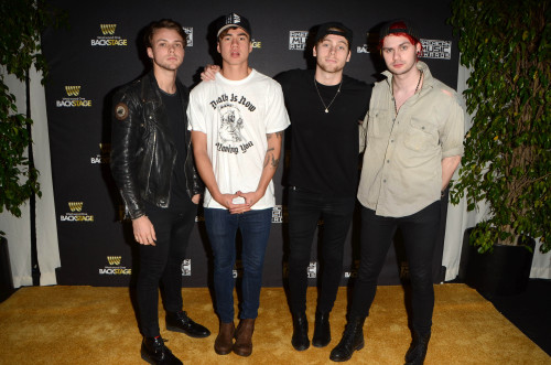 hotdamn5sos: American Music Awards Radio Row Day 2 - November 21st [HQ] [Gallery]