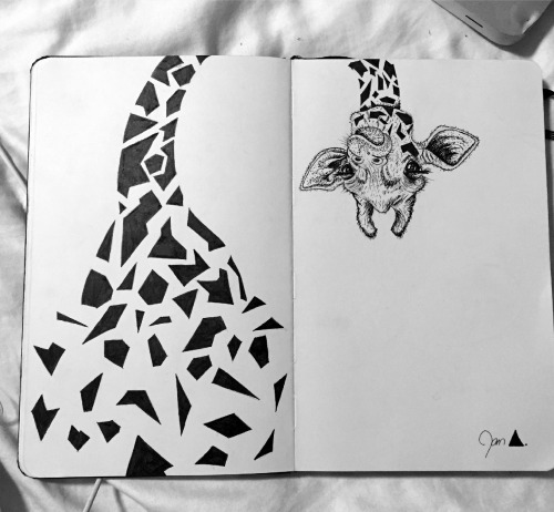 fuckyeahmoleskines:  done by: Jan Andres Puerto Rico blog: eat-my-panda.tumblr.com 