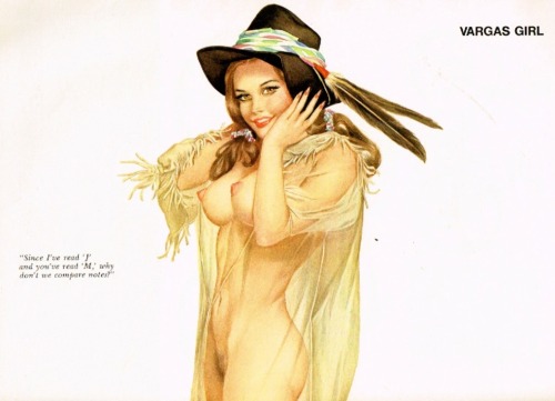 nostalgia-eh52:  1971 August PlayboyAlberto Vargas