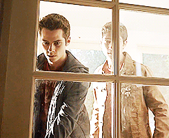topherevans:Scott & Stiles + Door Trouble