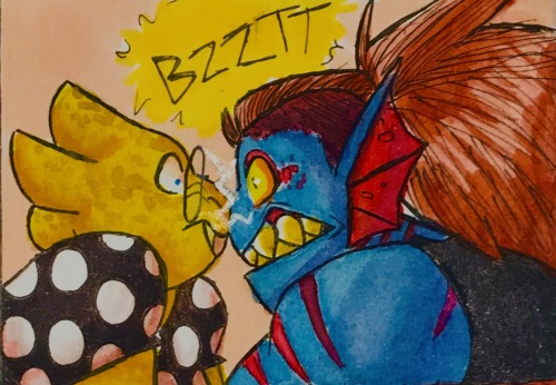 Alphys Week - Day 2 - Shock