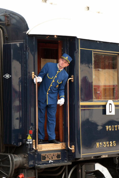 Fonte The Venice Simplon-Orient-Express  staff-in-doorwayPosted tinamotta.tumblr.com
