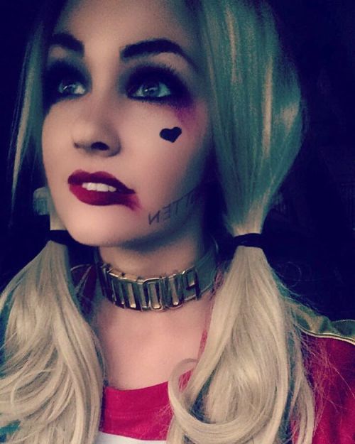 So what if I&rsquo;m crazy? The best people are #harleyquinn #harleyquinncosplay #harleyquinnmakeup