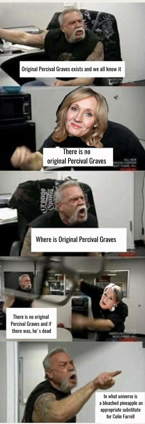 daddygraves:  Give us Percy, Joanne…
