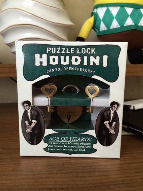 The Fourth And Final Houdini Puzzle Lock