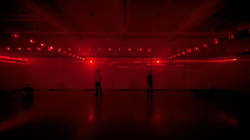 New work by Erwin Redl Twists and Turns - 2014“The installation uses successive layers of susp