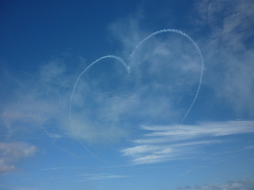 The Red Arrows were spectacular at the Swansea Air Show this afternoon