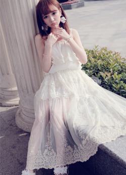 himifashion:  2015 New Fantasy Lace Long