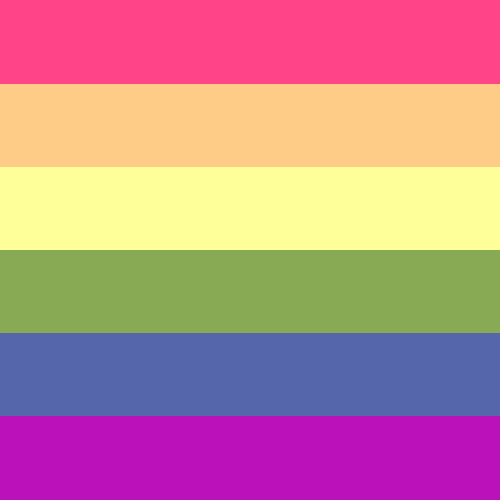 ygoprideflags:ygoprideflags:Rainbow flag but it’s color picked from Yugi Muto!right there! tiny tiny