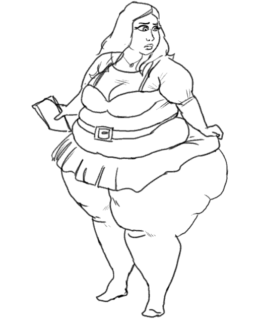 beltpop:  A girl tries out a free app to see a fatter version of herself, and that’s exactly w