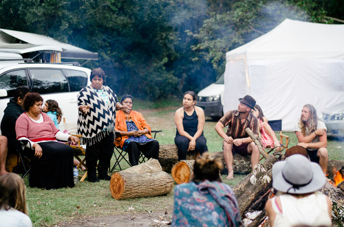 A captivating #yarn with local Dunghutti Aunties sharing stories, history and optimism for the futur