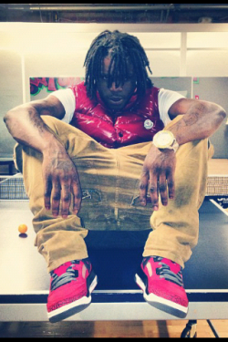 lamarworld:  Rapper Chief Keef ass &amp; dick.