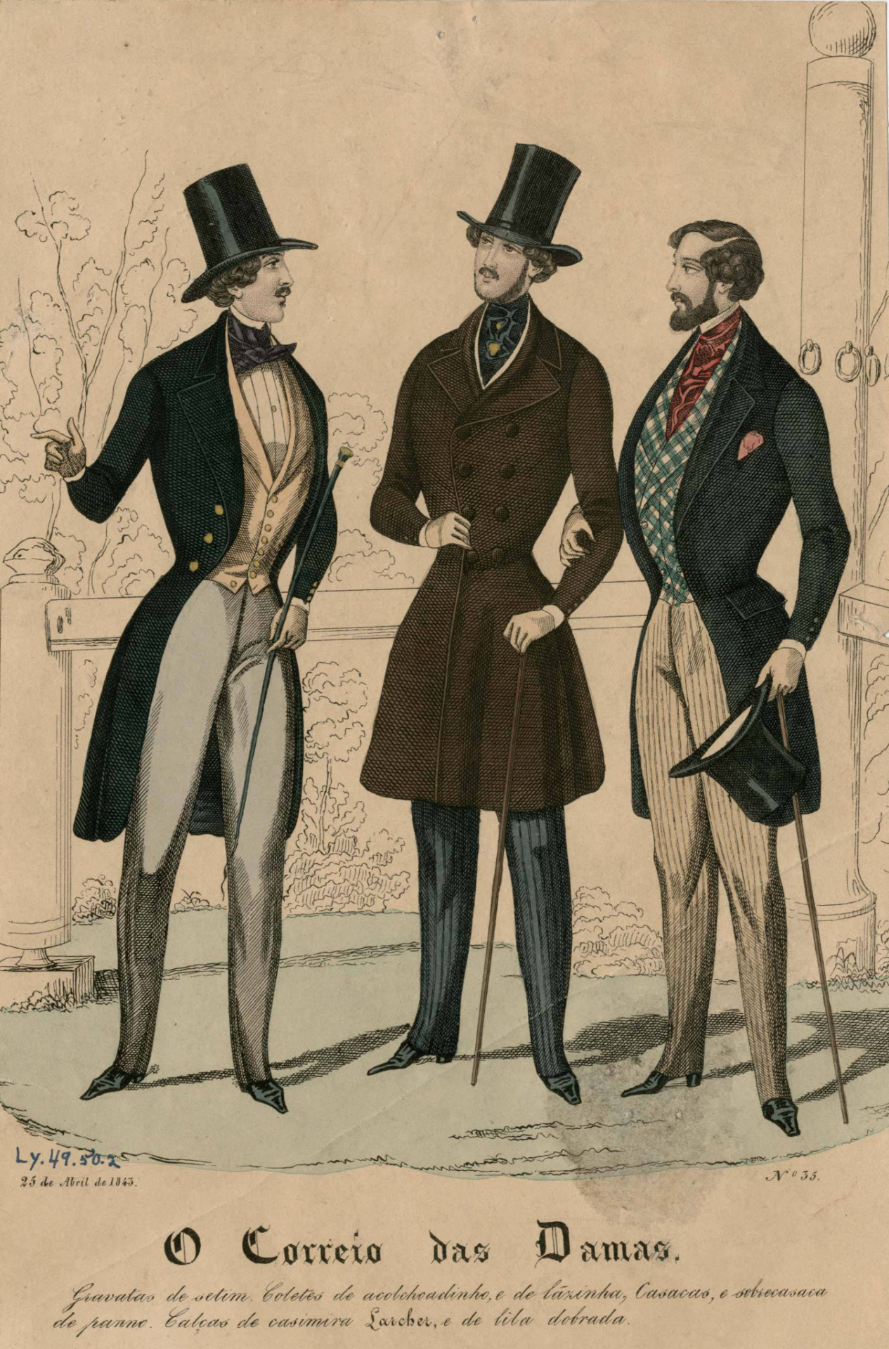 Early 19th Century Fashion Men