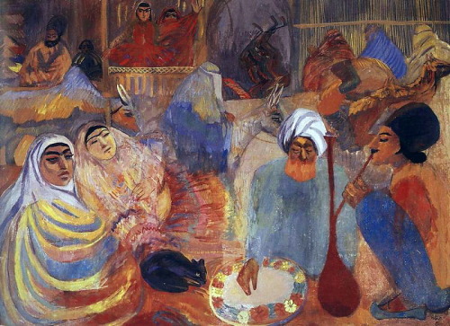 artist-sarian: Persia, 1913, Martiros SarianMedium: canvas,tempera