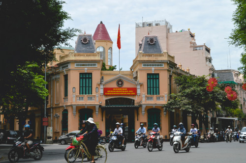 Hanoi, Vietnam Old QuarterAugust 2015