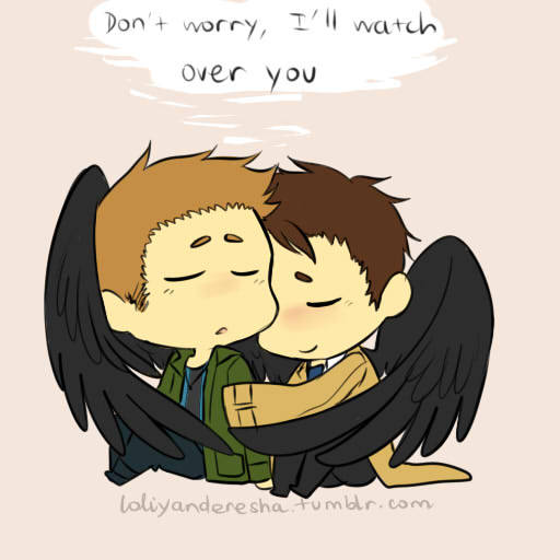 loliyanderesha:  //100000000000% I’ll pray everyday until Dean say it to Cas //ss9-san