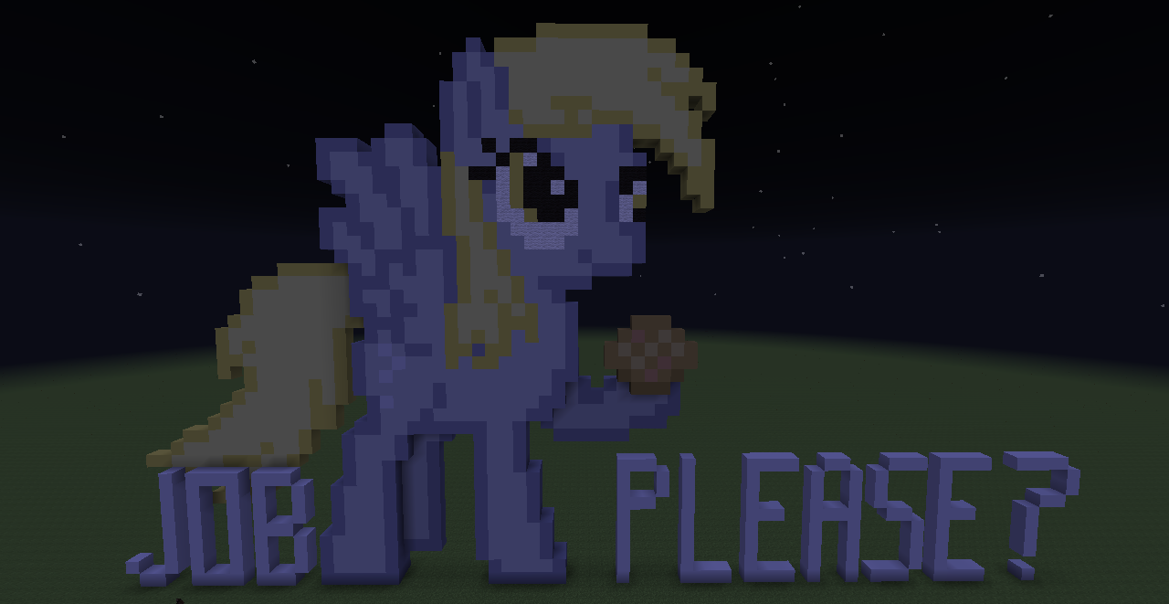 outofworkderpy:  Submitted by Datonderp  How’s this MC OoW Derpy?  ((This is super