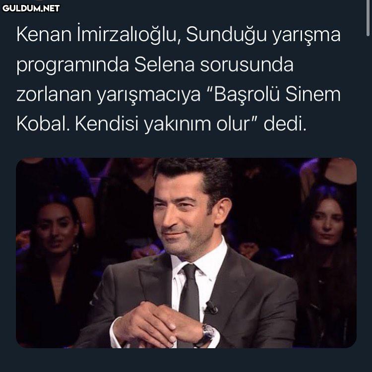 Karım o benim Kenan...